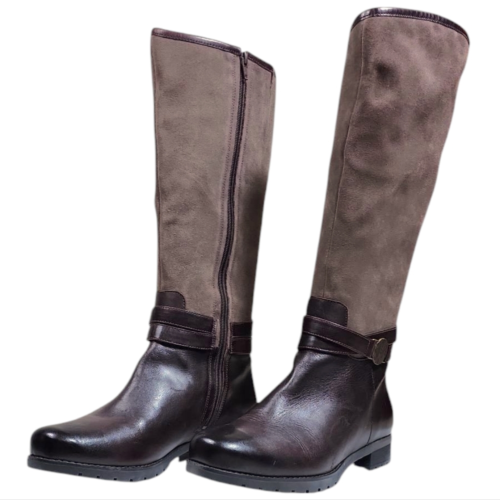 Rockport Brown Heeled Boots